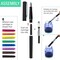 35-Piece Calligraphy Pen Set - 4 Pens, 5 Nibs, 22 Inks, Includes Calligraphy Pens for Writing, Beginners Handbook & Practice Paper Pad